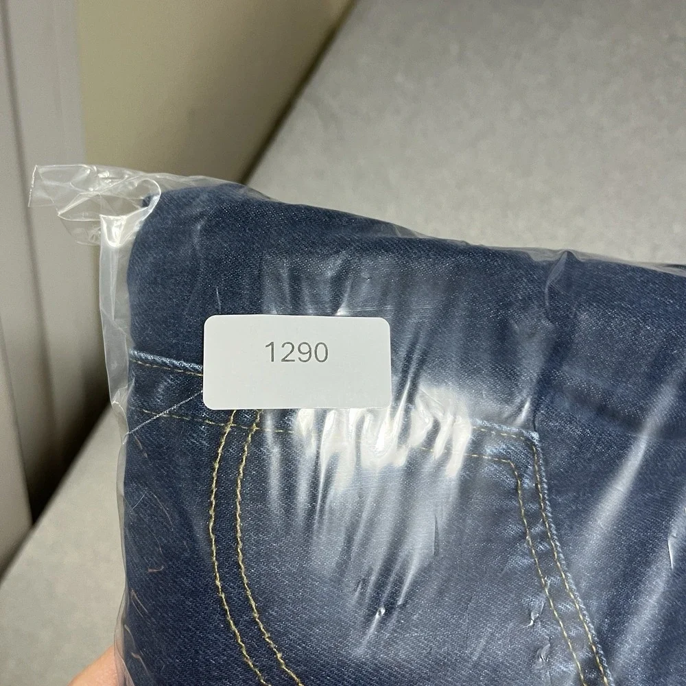 Vintage Levis Jeans Mens 38x30 Blue 529 Low Straight Dark Denim Cotton Y2K